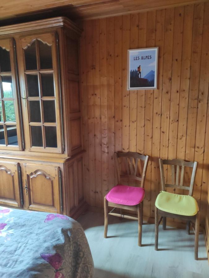 Bel Appartement Au Rez De Chaussee D'Un Chalet Jarrier Eksteriør bilde