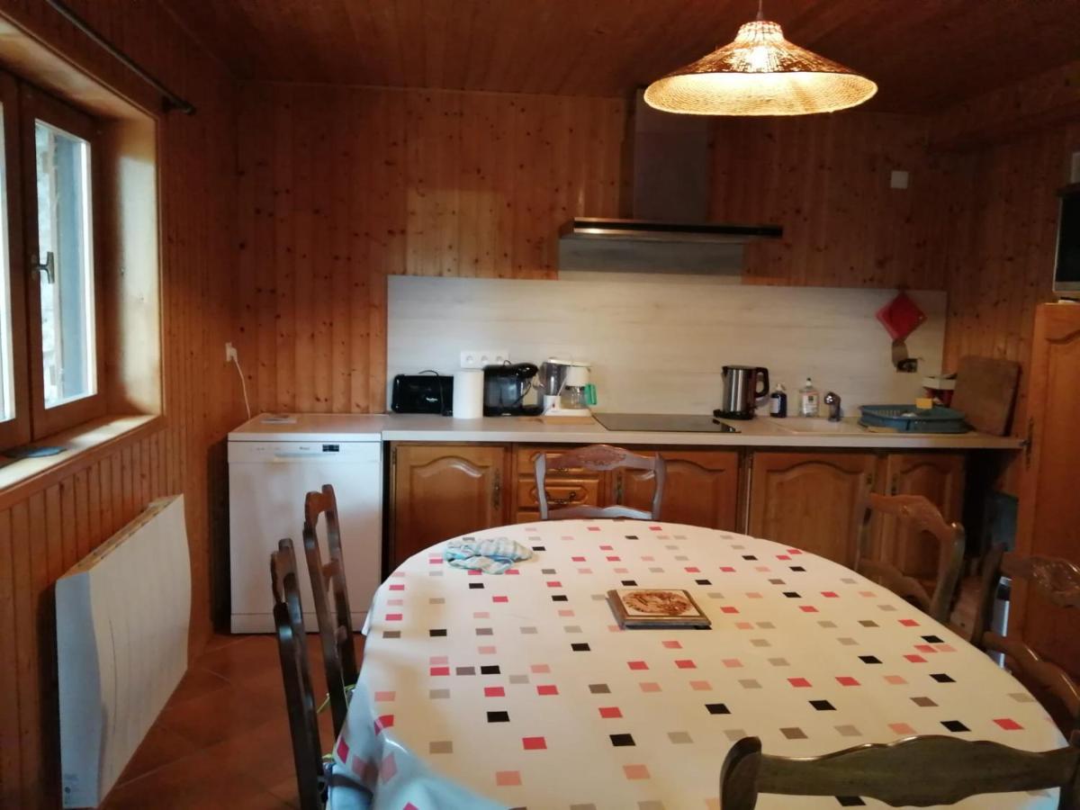 Bel Appartement Au Rez De Chaussee D'Un Chalet Jarrier Eksteriør bilde